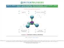 Tablet Screenshot of mytexpolymers.com